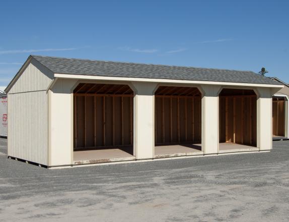 10x30 Cottage Run In Shed