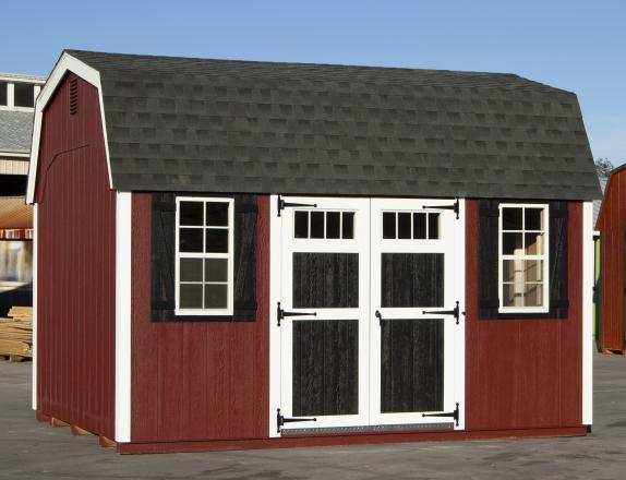 10x14 New England Style Dutch Barn Storage Shed