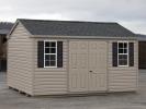 10x14 Peak Storage Shed with Vinyl Siding from Pine Creek Structures