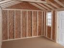 10x14 Peak Storage Shed Interior