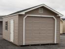 12x20 Peak Style One-Car Garage With Vinyl Siding From Pine Creek Structures