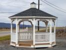 12x12 Vinyl Gazebo for sale at Pine Creek Structures of Spring Glen